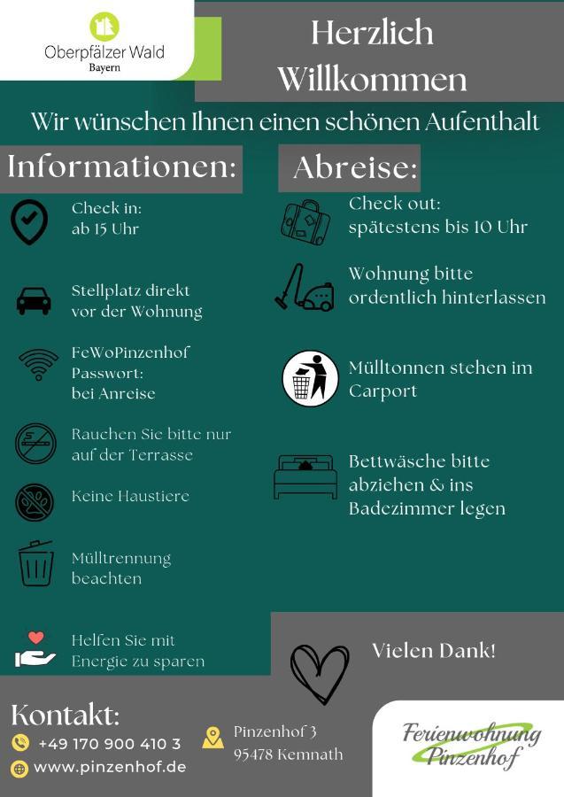 Ferienwohnung Pinzenhof - Kemnath Eksteriør billede